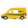 Машина "mercedes-benz sprinter такси" 14см, открыв. двери, инерц. в кор. SPRINTERVAN-14TAX-YE