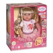 БЕБИ борн. Интерактивная кукла Cестричка 43 см, аксес. 2.0 BABY born,  42003