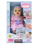 БЕБИ Анабель. Интеракт. кукла Анабель 43 см. BABY Annabell 41997