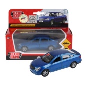 МАШИНА "ТЕХНОПАРК" МЕТАЛЛ. ИНЕРЦ. NISSAN ALMERA 12СМ, ОТКРЫВ. ДВЕРИ, В АССОРТ.