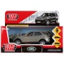 Машина металл LAND ROVER DISCOVERY 12см, открыв. двери, инерц, серый, в кор. Технопарк, DISCOVERY-GY
