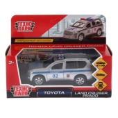 Технопарк. Машина метал "TOYOTA LAND CRUISER ПОЛИЦИЯ" CRUISER-P