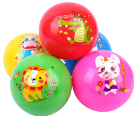 Надувной мяч "Малыши зверята" (15 см,цвет микс,пакет) ( Арт. SC5273) кратно 10