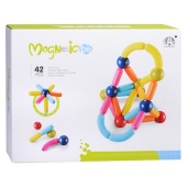 Конструктор магнитный (42 детали) в коробке CH1025 / 368882