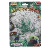 Игрушка тянучка лягушка 12 см, блистер Супер Жим   ZYP23121401-1-RU (144)