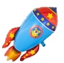 Шар (41''/104 см) Фигура, Космическая ракета, 1 шт. 15467