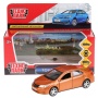 Машина металл TOYOTA COROLLA, длина 12см, открыв. двери, инерц, золотой, Технопарк COROLLA-GD