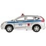 Машина металл "HONDA CR-V ПОЛИЦИЯ", длина 12см, открыв. двери, инерц, в кор. Технопарк CR-V-P