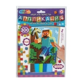 Аппликация мягкая мозаика из эва квадратные герои МУЛЬТИ АРТ   EVAM-097389 (100)