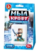 Набор для изготовления мыла. Рукодельное мыло с картинкой "Мыл Крафт" Стиф в коробке №05474