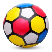 Мяч "Разноцветный" 22 см , 00-2997 / 414213