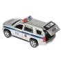 Машина металл "CHEVROLET TAHOE ПОЛИЦИЯ", длина.12 см,откр дв, багаж,инерц.Технопарк TAHOE-P