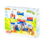 Конструктор "Макси" - "Замок" (120 элементов) (в коробке), 77646 Конструктор "Макси" - "Замок" (120 элементов) (в коробке), 77646