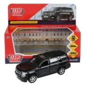 Машина металл "CHEVROLET TAHOE" 12см, открыв. двери, инерц, ЧЁРНЫЙ TAHOE-BK
