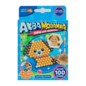 Аквамозаика 100 бусин собака МУЛЬТИ АРТ   AB-100DOG (48)