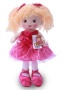 Кукла мягкая в розовом платье муз К810-35В(DL) 