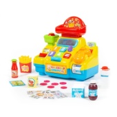 Игрушка развивающая "Кассовый аппарат для супермаркета" (в коробке), 77073 Игрушка развивающая "Кассовый аппарат для супермаркета" (в коробке), 77073