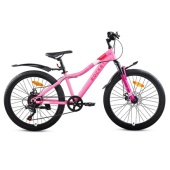 Велосипед 24" Rocket Vela Pro 24 , цвет розовый, размер 13"   24SD.VELAPRO.13PK.25 / 468617