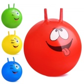 Мяч с рожками 55см (цвет в ассортименте) 00-1567 / 390164