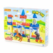 Конструктор "Макси" - "Замок" (169 элементов) (в коробке), 77639 Конструктор "Макси" - "Замок" (169 элементов) (в коробке), 77639