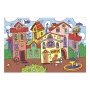 Картина по номерам для малышей "Разноцветный город"  Ркн-024 / 289360