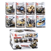 Конструктор "Военная техника: 8 в 1" 38-0587 / 180030