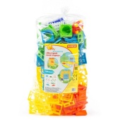 Конструктор "Построй свой город" (224 элемента) (в пакете) 53756