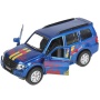 Машина металл "MITSUBISHI PAJERO SPORT" 12см, открыв двери, инерц, синий в кор Технопарк, PAJERO-S--