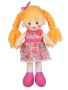 Кукла платье розовое в цветочек муз К569-45А(DL) 