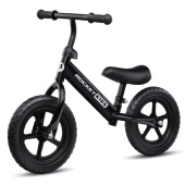 Беговел 12" Rocket, колеса EVA, цвет чёрный   R0044-BK  / 436944