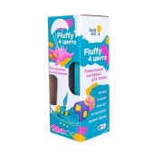 Воздушный пластилин для детской лепки «Fluffy 4 цвета» TA1501