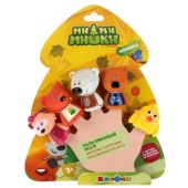 ИГРУШКА ПЛАСТИЗОЛЬ "КАПИТОШКА" Пальчиковый театр Мимимишки LX-FT1803 (24)