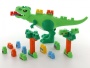 Набор "Динозавр" + конструктор (30 элементов) (в коробке) 67807