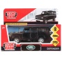 Машина металл LAND ROVER DEFENDER 12см, открыв. двери, инерц, черный, в кор. Технопарк, DEFENDER-BK