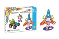 Магнитный Конструктор, 64 дет. в коробке №JH 8891