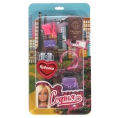 Аксессуары для кукол 29 см комплект акс  для Софии, путешествие, блистер КАРАПУЗ AC16-S-BB