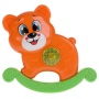 Медвежонок-качалка 50 песен,стихов,звуков.свет.кор.бат. Умка  HT589-R
