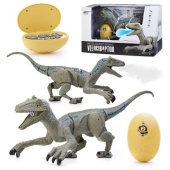 Динозавр "Велоцираптор" серый, р/у, 27MHz K26/219-06313 / 386008 Динозавр "Велоцираптор" серый, р/у, 27MHz K26/219-06313 / 386008