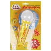Микрофон три кота Три Кота 25 песен,фраз,звуков + блист./бат. Умка   HT569-R7