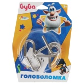 Головоломка мет. БУБА блист.13,4*10,2*4см ИГРАЕМ ВМЕСТЕ 1604K998-R Головоломка мет. БУБА блист.13,4*10,2*4см ИГРАЕМ ВМЕСТЕ 1604K998-R