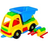 Игрушка пластмассовая "КОНСТРУКТОР-САМОСВАЛ" ИП29002