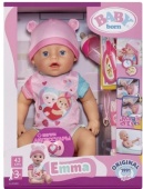 БЕБИ борн. Интерактив. кукла Эмма с магич. глазками 43 см. BABY born  42482