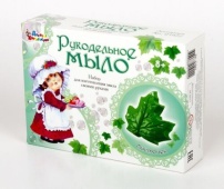 Набор для изготовления мыла. Рукодельное мыло "Листочек" в коробке №01922