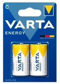 Батарейка Varta Energy LR14 C BL2 Alkaline 1.5V (4114) (2/12/120)