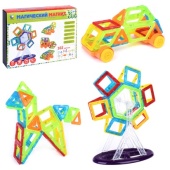 Магнитный конструктор "Магический магнит" (102 дет.)    718T / 415689