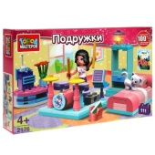 Конструктор комната, 111 дет, Город мастеров 2176-AA