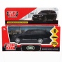 Машина металл "RANGE ROVER VOGUE" 12см, открыв. двери, инерц, ЧЕРНЫЙ, VOGUE-BK