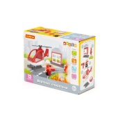 Конструктор "Макси" - "Вертолёт спасателя" (13 элементов) 10814 Конструктор "Макси" - "Вертолёт спасателя" (13 элементов) 10814