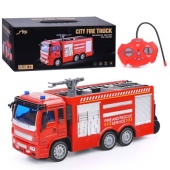 Пожарная машина р/у, 27MHz, в коробке QH833A-1D / 388843