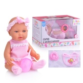 Пупс функциональный 27,5 см, с акс. 4293 / 214122 Пупс функциональный 27,5 см, с акс. 4293 / 214122